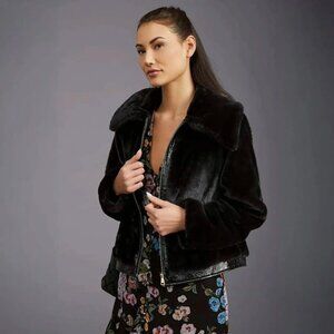 Maeve Faux Fur Jacket